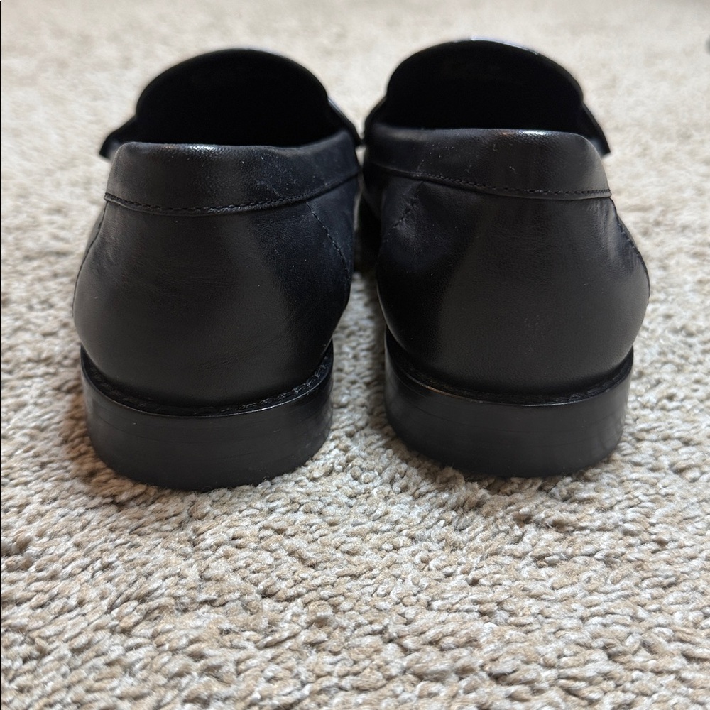 Coach Black Leather Jolene Loafers Size 8 Classic, Comfortable Loafer - Picture 6 of 7